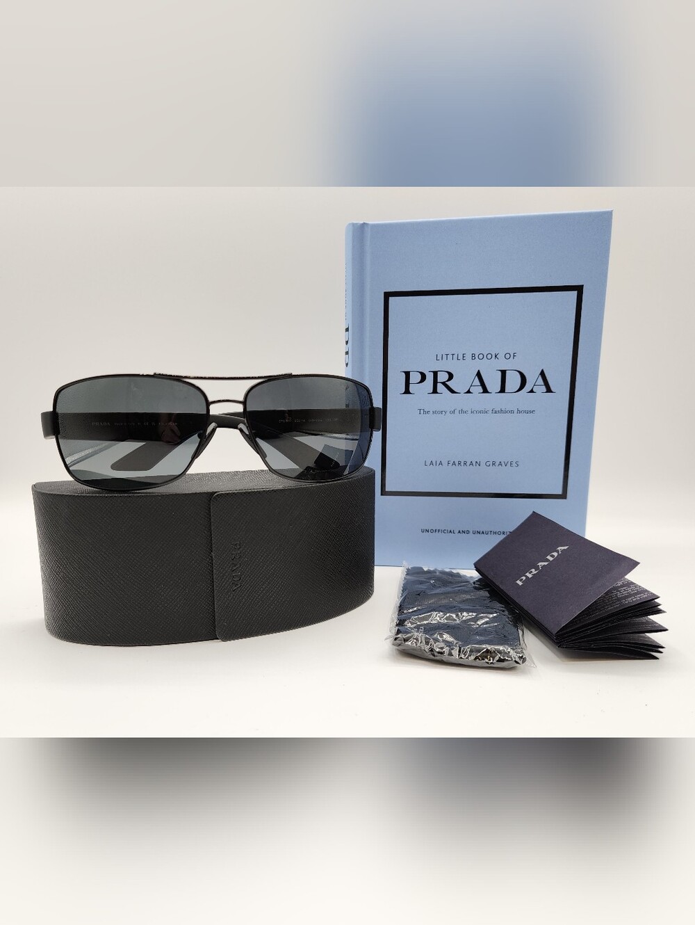 Prada Linea Rossa SPS50Z Polarized Sunglasses NWOT